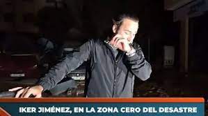 Iker Jiménez pide ayuda en la catástrofe de Valencia por la DANA