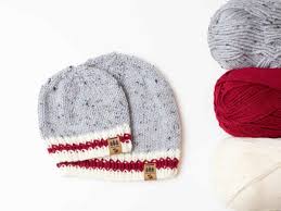 These free hat knitting patterns will keep your head warm and your style fresh. Sock Monkey Red Stripe Hat Free Knitting Pattern