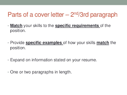 3 paragraph cover letter source: Bryant University Cover Letter