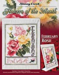 Go cross stitch crazy with our huge selection of free cross stitch patterns! Stoney Creek Flowers Of The Month February Cross Stitch Pattern 123stitch