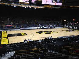 Carver Hawkeye Arena Section M Rateyourseats Com