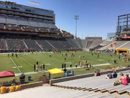 Sun Devil Stadium Section 31 Home Of Arizona State Sun Devils