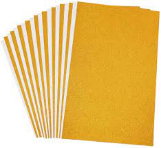Glitter crafts are my favorite & always interesting, i enjoy working on crafting with glitter. Buy Vgoodall Glitter Paper Cardstock 20 Sheets Silver Gold Glitter Cardstock A4 Size 250gms Craft Paper For Card Making Scrapbooking Diy Craft Projects Birthday Party Decoration Online In Turkey B077yl4sjp