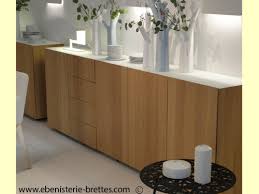 Ce buffet en chêne clair fiska se prête à tous les types de décoration intérieure. Buffet Contemporain Bois Chene Clair Ebenisterie Brettes