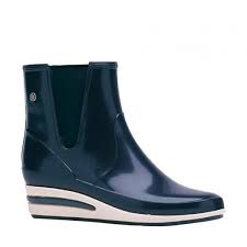 Bottines De Pluie Castic A Talons Compenses Femme Meduse Cot Bord De Mer