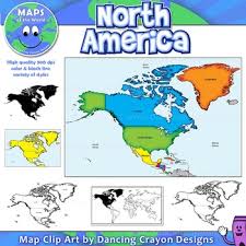 We did not find results for: North America Continent Maps Clip Art Map Set By Maps Of The World