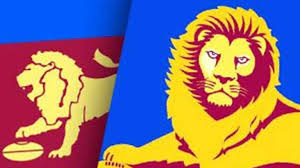 While everyone is social distancing, masking up and wiping. Lion Logo Row Brisbane V Fitzroy In Court