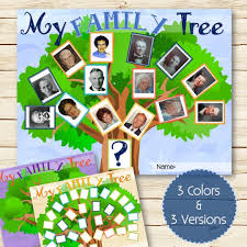 My Family Tree - INSTANT DOWNLOAD - Etsy