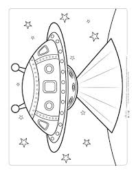 Space & astronomy coloring pages. Space Coloring Pages For Kids Itsybitsyfun Com