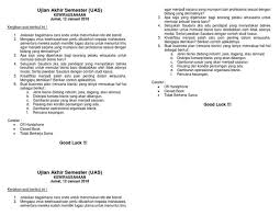 Maybe you would like to learn more about one of these? Uas Kewirausahaan