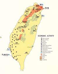Pin By Ben On Map Economic Activity Activities Taiwan