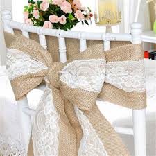 Check spelling or type a new query. 20pcs Time To Sparkle Jute Housse Noeud De Chaise En Toile De Jute Dentelle Mariage 17x240cm Cdiscount Maison