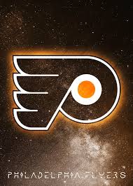 Philadelphia Flyers Galaxy Logo Art Digital Art by William Ng