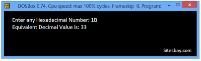 C Program To Convert Hexadecimal To Octal C Program