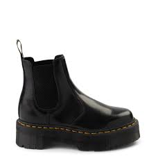 Today, the 2976 chelsea boot is a slick this season, the boot gets an empowering boost from an aggressive, 1.5 platform sole. Dr Martens 2976 Platform Chelsea Boot Black Journeys