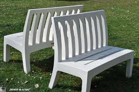Bancs De Jardin En Pvc Blanc Photo De Bancs De Jardin Bancs Publics Le Jardinoscope Cote Pratique Les Bons Gestes A Faire Au Jardin