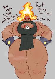 Rule 34 Dev - 1boy 1girl abs absurdres breasts breasts_apart clitoris  closed_eyes completely_nude eljarochofeliz english_text eyelashes fire_hair  girl_on_top heart hetero highres huge_breasts monochrome muscular  muscular_female nipples nude open_mouth ...