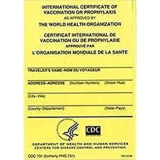 Care sunt elementele principale ale propunerii? International Certificate Of Vaccination Or Prophylaxis With Plastic Cover Amazon Com Books