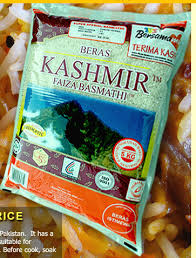 Tapi harganya agak mahal jika dibandingkam. Kashmir Beras Jenama Islam Mukminbrands