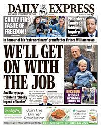 Maybe you would like to learn more about one of these? Daily Express 2021 04 13