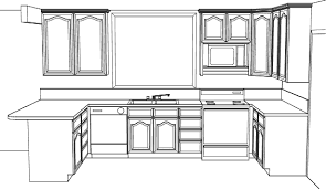 Plan and design your dream kitchen without wasting precious time learning complex software. Simple Kitchen Drawing Novocom Top