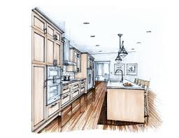 More Recent Kitchen Renderings Interior Rendering Interior Design Drawings Perspective Drawing