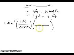 1 00 M 2 To Yd 2 Sqaure Meter To Square Yard Unit Conversion Youtube