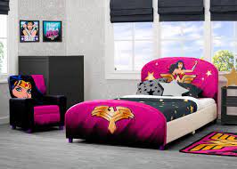 Check spelling or type a new query. Wonder Woman Upholstered Twin Bed Woman Bedroom Superhero Theme Bedroom Superhero Room Decor