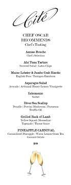 Chef S Tasting Menu Cite Downtown Chicago Restaurants Cite Restaurant Elegant Dining At The Top Of Lake Point Tower In Downtown Chicago