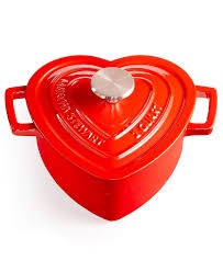 When presented with martha stewart's new flower book, we sat up straight in our chairs because stewart never does anything halfheartedly. Heart Shaped Casserole Martha Stewart Enameled Cast Iron 2 Qt Red Home Kitchen Casseroles