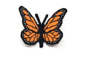 If you would like to say thank you and fancy buying me a cuppa, you can do so below. 3d Monarch Butterfly Free Cross Stitch Pattern Notorious Needle