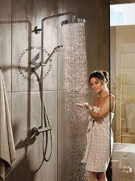 Sparkpod Shower Head High Pressure Rain Luxury Modern Chrome Look Easy Tool Free Installation The Perfect Ad Hansgrohe Shower Systems Bathroom Shower Heads