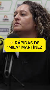 🚨⚡️ Rápidas de Milagros Martínez, directora técnica de #TigresFemenil...