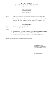 3.3 identitas para pihak yang terikat kontrak. Surat Permohonan Tanggung Kerja Kecemasan W