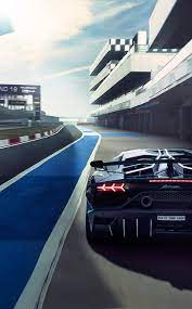 Lamborghini Aventador Svj Race Track Wallpaper Lamborghini Aventador Super Cars Lamborghini
