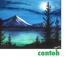 Aliran ini adalah pendalaman lebih lanjut dari gerakan realisme di abad 19 sebagai reaksi dari kemapanan. Contoh Seni Lukisan Lanskap Gambar Pemandangan Official Website Initu Id