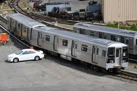 Photorealistic driver's stand with digital speedometer manometer. R110b New York City Subway Car Wikipedia