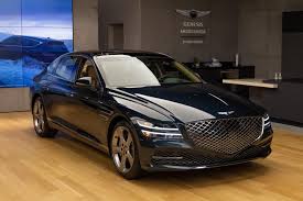 The 2021 genesis g80 is available with two engines: 2021 Genesis G80 Preview Hands On With The Korean 5 Series Fighter Autoguide Com News