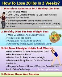 We did not find results for: How To Lose 20 Pounds In 2 Weeks 4 Tips Diet Plan