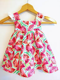 One In A Melon Dress Watermelon Dress 4th Of July Dress Etsy Watermelon Birthday Parties Watermelon Dress Girl Birthday Themes