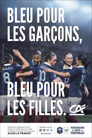 Une affiche de prestige quelques mois de la coupe du monde en france. Foot Femme