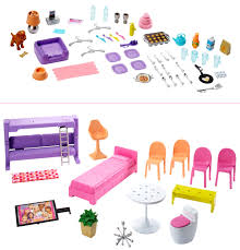 The barbie ® dreamhouse™ measures an impressive 3+ feet tall and 4+ feet wide and features 3 stories, 8 rooms and 70+. Barbie Dreamhouse Dollhouse With Pool Slide And Elevator Walmart Com Walmart Com
