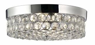 Platter 15 round brushed nickel led outdoor ceiling light. Alice Chorme 15 2 Light Flushmount At Menards Ceiling Lights Semi Flush Lighting Glam Lighting