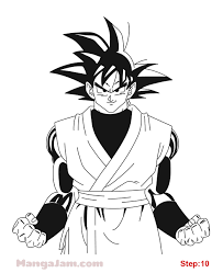 Maybe you would like to learn more about one of these? How To Draw Goku Black From Dragon Ball Mangajam Com