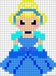 Disney Cendrillon Perles Hama Ou Point De Croix Sabinema Mathieu Cendrillon Croix De Disney Hama M Perler Bead Disney Pixel Art Pattern Perler Beads