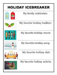 How do you run icebreakers for online sessions though? Holiday Icebreaker Activity Icebreaker Activities Icebreaker Virtual Team Building Activities