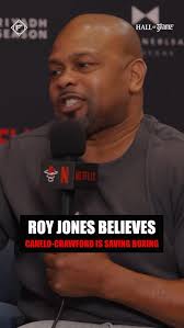 “P4P vs P4P, that’s always the best matchup!” , Roy tells Andre why  #CaneloCrawford is bringing back that old school 50/50 mentality. ,  #royjonesjr #andreward #boxing