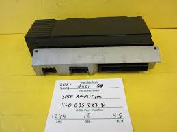 This Amplifier Amp Is For Audi Audi Q7 Used Part The Year S That Compatible With This Part Is Are 2007 2008 2009 Please C Used Car Parts Used Parts Audi