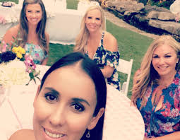 Showered Ashley and baby-to-be Anna with all things pink! 💕