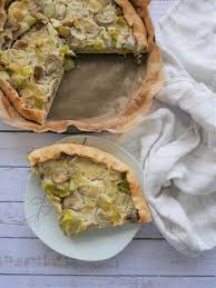 Quiche Vegan Poireaux Et Champignons L Ananas Blonde